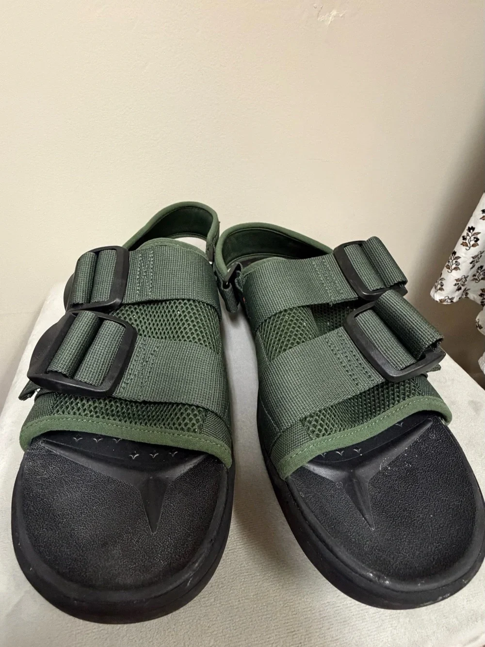 Astral Men's Olive Green Adjustable Strap Sandals